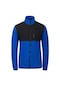 2as Cliff Erkek Parçalı İnce Polar Sweatshirt Mavi