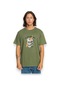 Quiksilver Eqyzt07674 One Last Surf Ss Yeşil Erkek T-shirt Yeşil