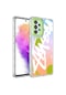 Ekılıf - Samsung Galaxy A53 5g Uyumlu - Kılıf Kamera Korumalı Renkli Desenli Sert Silikon Korn Kapak - No2