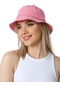 Kadın Pembe Bucket Şapka-20270 - Std