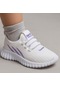 511 Rahat Taban Çocuk Spor Ayakkabı Unisex Spor Ayakkabı Bağcıksız Spor Beyaz