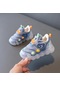 Bej Twınflames Bebek Işıklı Ayakkabı Yeni Nefes Örgü Ayakkabı Yumuşak Tabanlı Bebek Bebek Ayakkabısı Çocuk Spor Ayakkabı