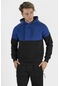 Maraton Sportswear Comfort Erkek Kapşonlu Uzun Kol Basic Siyah Sweatshirt 18360-siyah