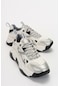 Luvishoes Lecce Gümüş-beyaz Kadın Spor Ayakkabı