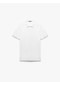 Koton Slim Fit Kısa Kollu Pike Kumaş Pamuklu Polo Yaka Tişört Beyaz 5sam10015mk Beyaz