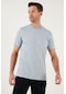 Buratti Erkek T Shirt 59020201 Orta Mavi