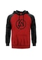 Linkin Park Classic Logo Kırmızı Renk Reglan Kol Sweatshirt Kırmızı