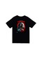 Terrifier Baskılı Unisex %100 Pamuk Siyah T-shirt SIYAH