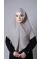Taş Pratik Hazır Geçmeli Tesettür Eşarp Pamuk Caz Kumaş Düz Hijab 2306 46