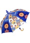 Hyt Çocuk Karikatür Düşmeye Dayanıklı ve Sevimli Kalınlaşmış Şemsiye Açık Mavi