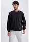 Defacto Oversize Fit Sweatshirt T5139AZ23AUBK81