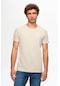 Twn Slim Fit Taş Düz Örgü Pamuklu T-Shirt 0Ec148551753M