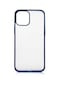 Kilifone - İphone Uyumlu İphone 12 Mini - Kılıf Arkası Buzlu İnce Mess Kapak - Lacivert