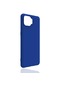 Noktaks - Oppo Uyumlu Oppo Reno 4 Lite - Kılıf Mat Soft Esnek Biye Silikon - Mavi