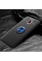 Kilifone - Xiaomi Uyumlu Redmi 8a - Kılıf Yüzüklü Auto Focus Ravel Karbon Silikon Kapak - Siyah-mavi