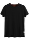 Major T-shirt Siyah Basic Erkek Tişört-siyah