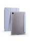 Noktaks - Samsung Galaxy Uyumlu Tab A7 10.4 T500 2020 - Kalem Bölmeli Standlı Origami Tablet Kılıfı - Mavi