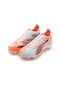 Puma Ultra 5 Match Fg/ag Erkek Krampon Beyaz Kırmızı Beyaz - Kırmızı