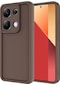Kilifolsun Xiaomi Uyumlu Redmi Note 13 Pro 4g Kılıf Kamera Korumalı Renkli Ananas Silikon Kapak Kahverengi