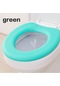 Yeşil 1 Adet Yeni Tuvalet Paspası Yastık Evrensel Kalınlaşmak Su Geçirmez Tuvalet Pedi Köpük Plastik Tuvalet Paspası Banyo Aksesuarları