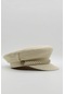 Kadın Kaptan Şapka Yazlık Baker Boy Cap - Bej - 55 Cm