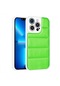 iPhone Uyumlu 13 Pro Max Kılıf Kamera Korumalı Airbagli Renkli Lopard Seksek Kapak - Yeşil