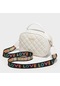 Beyaz Trendy Ekose Kadın Omuz Çantası Moda Rahat Crossbody Çanta Marka Tasarımcısı Çanta Ve Çantalar Küçük Flap Üst Saplı Çanta