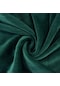 Jms Omıya Koyu Yeşil 1 Adet Kadife Kumaş Elastik Kanepe Örtüsü L Şekilli Kanepe Kılıfı 1seater-90-140cm