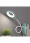 Led Klipsli Okuma Lambası Kısılabilir Göz Korumalı Masa Lambası Yüksek Kalite High Quality En Iyi Kalite Mavi