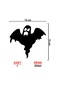 Hayalet Sticker Model 2 - Oto Sticker - Araba Sticker - Araç Sticker - 15cm X 11cm - Siyah