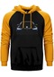 Bmw 2021 G30 Series Sarı Renk Reglan Kol Kapşonlu Sweatshirt