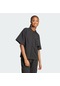 Adidas Black Kadın Günlük T-shirt All Szn Cloud Jersey Full-zip Shirt Jj4597 Siyah