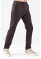 Maraton Sportswear Regular Erkek Düz Paça Basic Kahverengi Eşofman Altı 21488-kahverengi Kahverengi