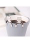 Siyah Paslanmaz Çelik Kahve Kaşığı Güzel Sevimli Kedi Şekli Çay Kaşığı Tatlı Aperatif Kepçe Dondurma Mini Kaşık Sofra Mutfak Aletleri