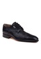 Espaş Siyah Erkek Hakiki Deri Kösele Klasik Ayakkabı-Siyah