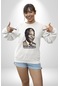 Nelson Mandela Unisex Beyaz Sweatshirt Beyaz