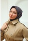 Silk Home Soft Eşarp 73073-22 Tarçın, Saks, Yeşil, Şeftali