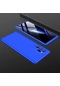 Kilifone - Samsung Uyumlu Galaxy Note 20 Ultra - Kılıf 3 Parçalı Parmak İzi Yapmayan Sert Ays Kapak - Mavi