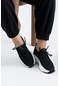 Guja İthal Özel Tasarım Triko Kadın Spor Ayakkabı 24y309-3 Siyah-siyah
