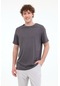 Lumberjack Mb Ct110 Pm C Nk T-sh 5fx Antrasit Erkek Kısa Kol T-shirt Gri