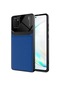 Kilifone - Samsung Uyumlu Galaxy A81 Note 10 Lite - Kılıf Deri Görünümlü Parlak Mika Tasarımlı Emiks Kapak - Lacivert