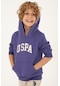 U.s. Polo Assn. Erkek Çocuk Mor Sweatshirt 50293614-vr038 Mor