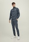 Jack & Jones Beli Ayarlanabilir Sweat Pantolon- Will 12184970 Orion Blue Koyu Yeşil