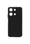 Kilifone - İnfinix Uyumlu Note 30 Pro - Kılıf Mat Soft Esnek Biye Silikon - Siyah