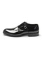 Dufy Siyah Erkek Rugan Tokalı Klasik Ayakkabı - 94505