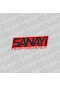 Sanayi Performance Sticker Kırmızı Siyah