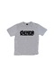 Kreatör Baskılı T-shirt Gri