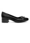 Elit Sis781 Kadın Klasik Topuklu Ayakkabı Siyah-siyah