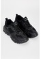 Maraton Kadın Sneaker Siyah Ayakkabı 80040-siyah