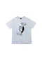 Pink Floyd Baskılı T-shirt Beyaz